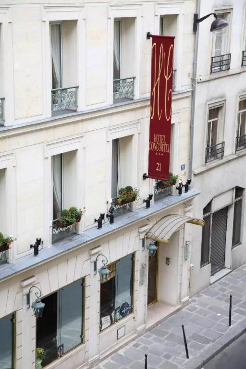 Hotel Concortel Paris Exterior foto