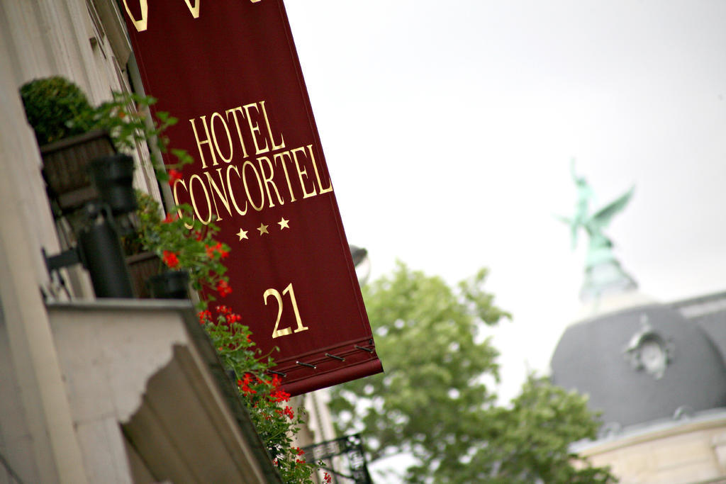 Hotel Concortel Paris Exterior foto